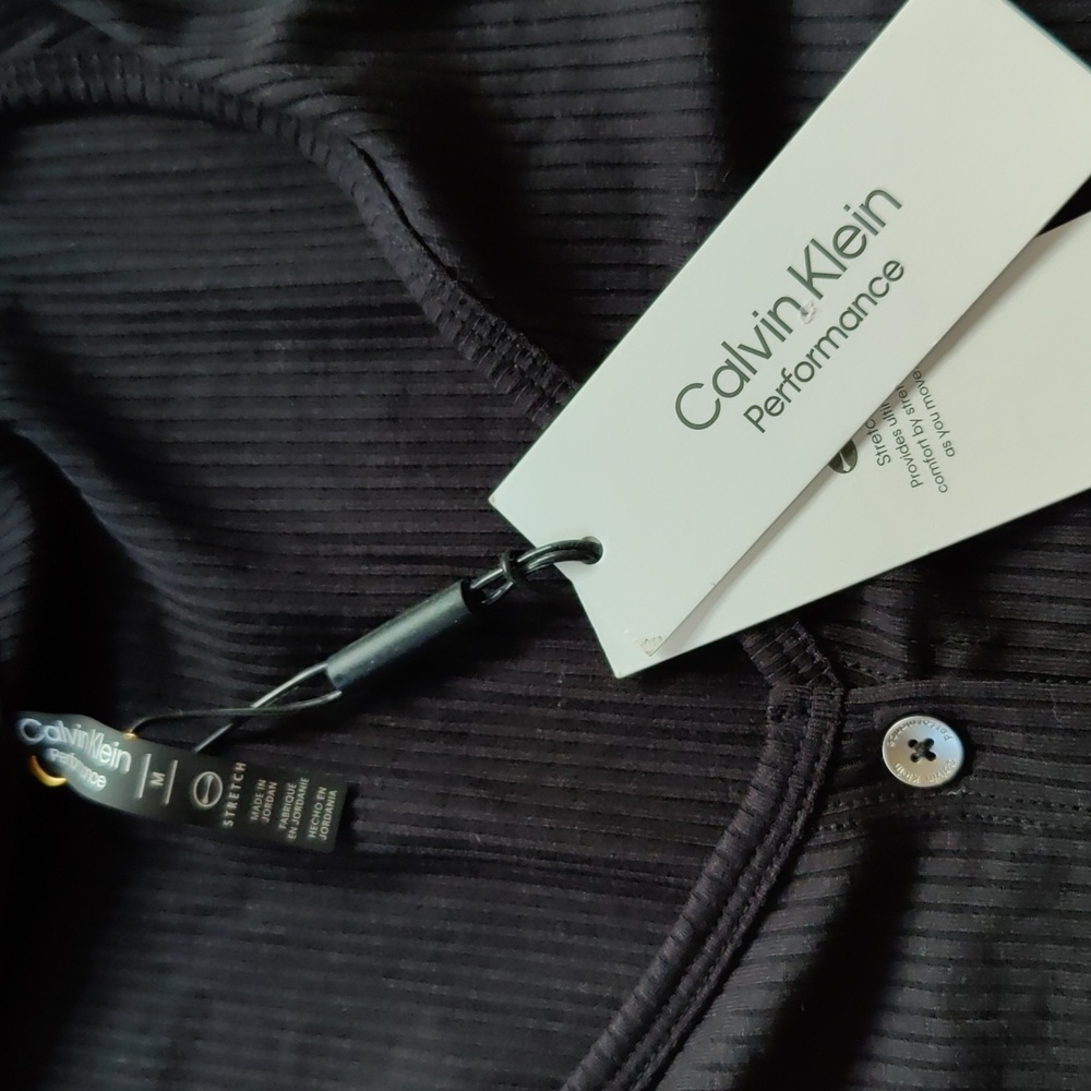 Calvin Klein Performance Cropped Cardigan - Picture 4 of 6